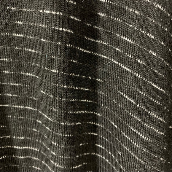 Knox Rose Black Striped Sharkbite Tunic - Picture 5 of 9